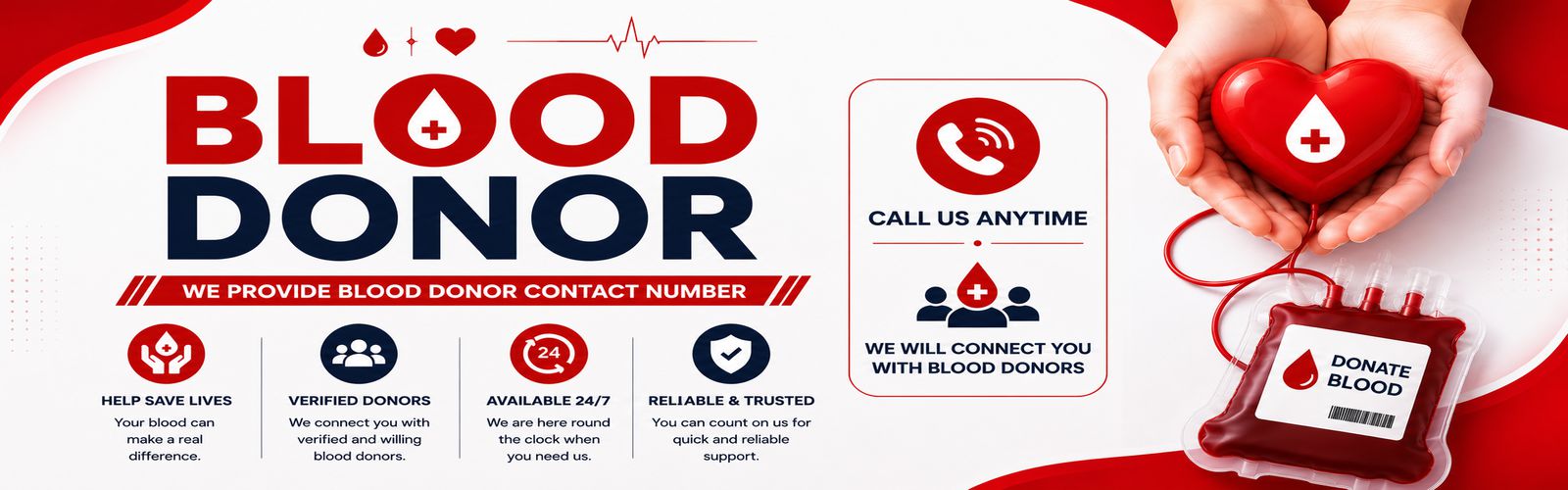 Blood Group Banner
